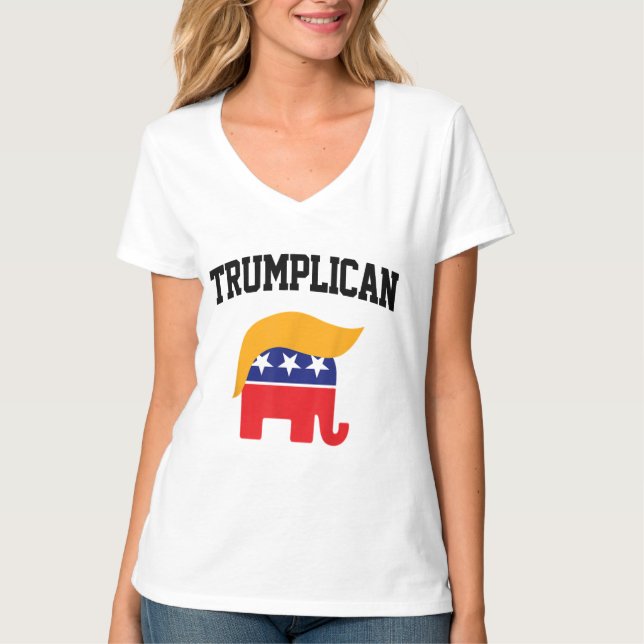 Trumpsche Trump-Unterstützer T-Shirt (Vorderseite)