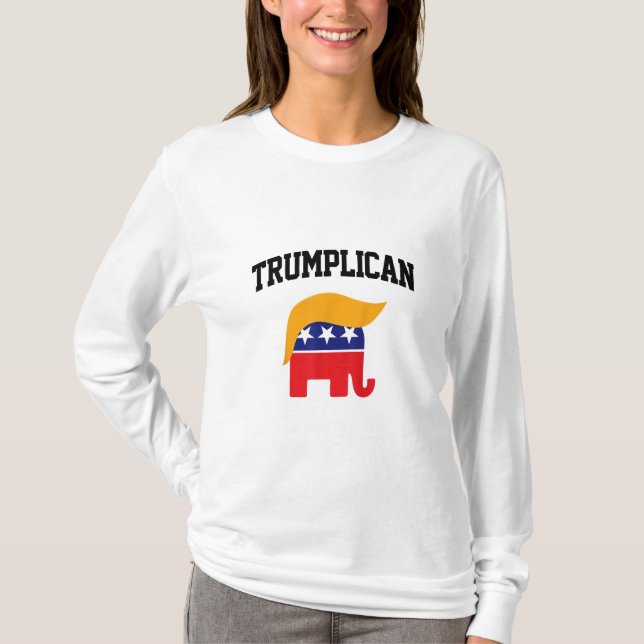 Trumpsche Trump-Unterstützer T-Shirt (Vorderseite)