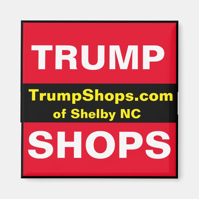 TrumpShops.com des NC-Magneten von Shelby Magnet (Vorne)
