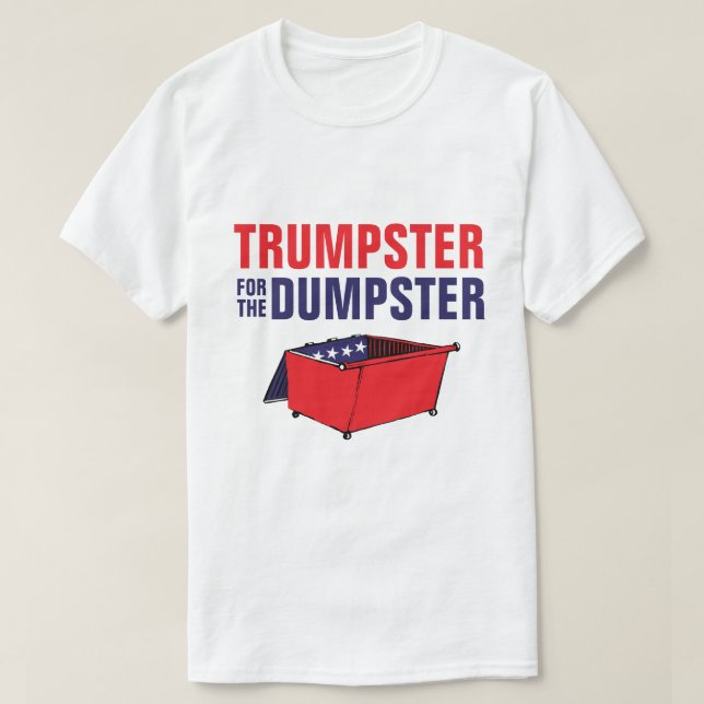 Trumpster für den Müllcontainer T-Shirt (Design vorne)