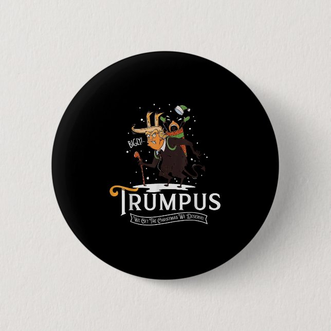 Trumpus, wir bekommen das Weihnachten, das wir Tru Button (Vorderseite)
