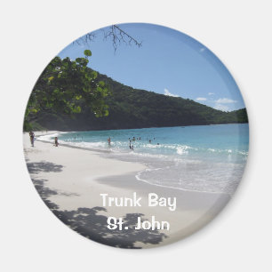 Trunk Bay, St John Magnet