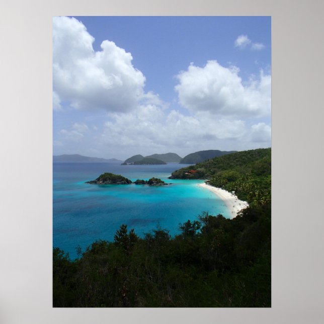 Trunk Bay, St. John, USVI Poster (Vorne)