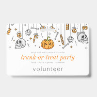 Trunk oder Leckerei Modernes Chic Halloween-Party