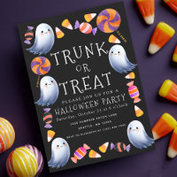 Trunk oder Leckerei Niedliche Geister Candy Hallow
