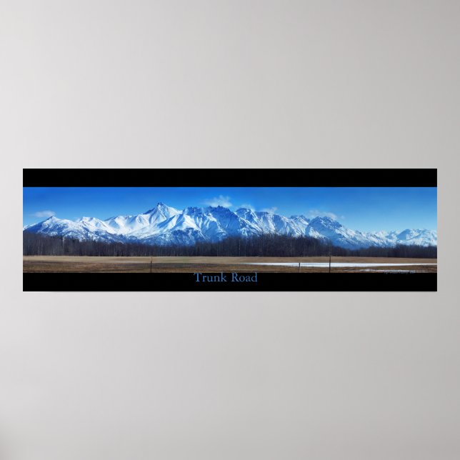 Trunk Road Poster (Vorne)