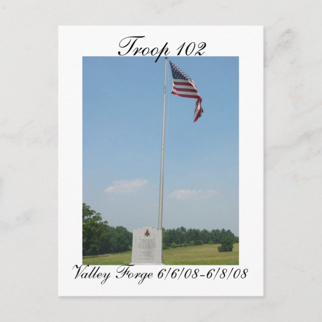 Truppe 102 Postkarte (Vorderseite)