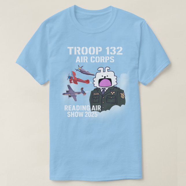 Truppe 132 - Luftshow-Klasse-B-Shirt lesen [v2] T-Shirt (Design vorne)