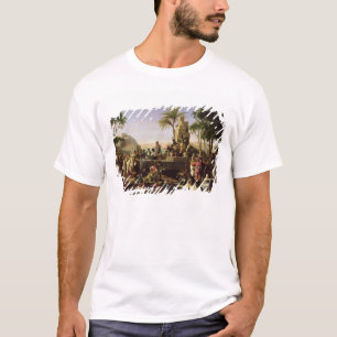 Truppen hielten auf den Banken des Nils an T-Shirt