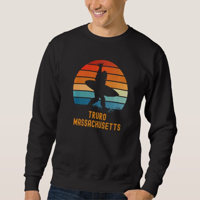 Truro Massachusetts Sasquatch Souvenir Sweatshirt (Vorderseite)