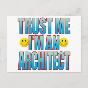Trust Me Architect Life B Postkarte