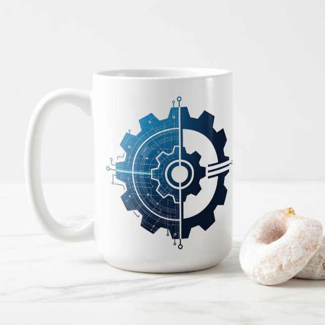 Trust Me, I'm an Engineer – Engineering Coffee Mug Kaffeetasse (Mit Donut)