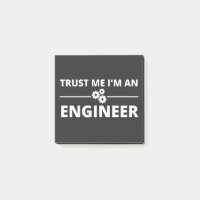 Trust me, I'm an Engineer