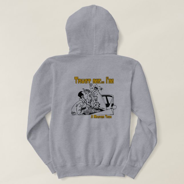 Trust Me Master Tech Auto Mechanism Hoodie (Design Rückseite)