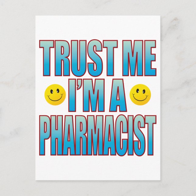 Trust Me Pharmaceutical Life B Postkarte (Vorderseite)