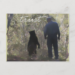 Trust Postcard - Denise Beverly Postkarte