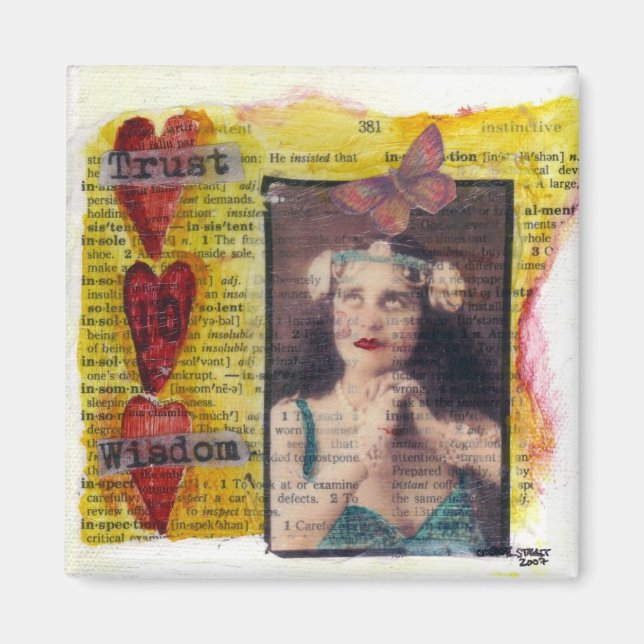 Trust Wisdom Magnet (Vorne)