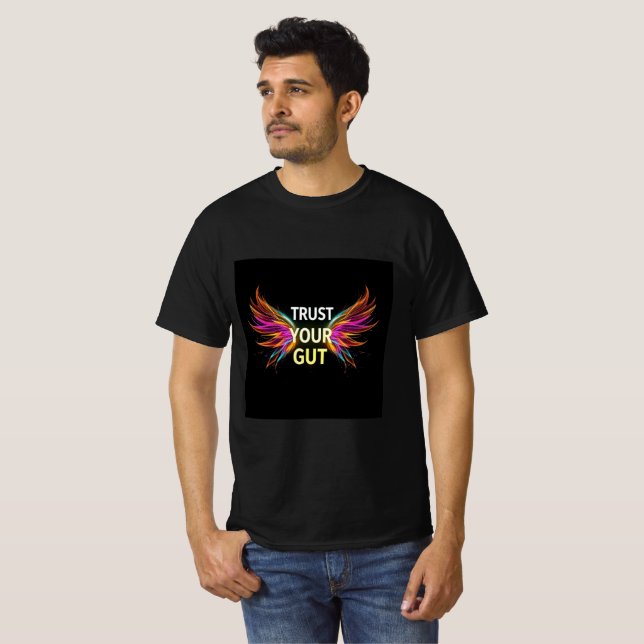 Trust Your Gut T-Shirt | Wings of Discovery Motiva