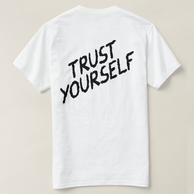 Trust Your Magic - Self-Belief Inspirational Desig T-Shirt (Design Rückseite)