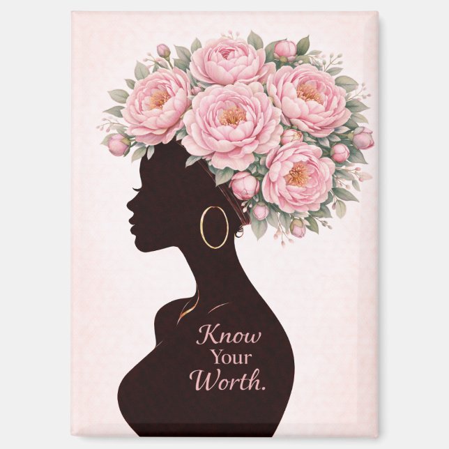 Trust Your Timing Inspirational Magnet  (Vorderseite)