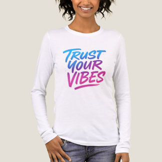 "Trust Your Vibes - Neon Graffiti T-Shirt" Tri-Blend Shirt