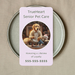 Trusted Senior-Hundetagesmutter Senior-Hunde-Welln Visitenkarte