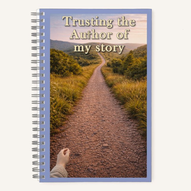 Trusting the Author Notizbuch (Vorderseite)