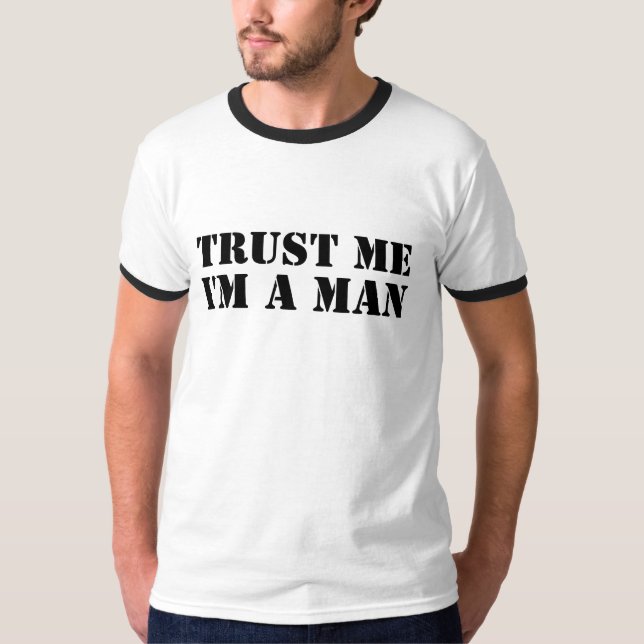 Trusty Mann T-Shirt (Vorderseite)