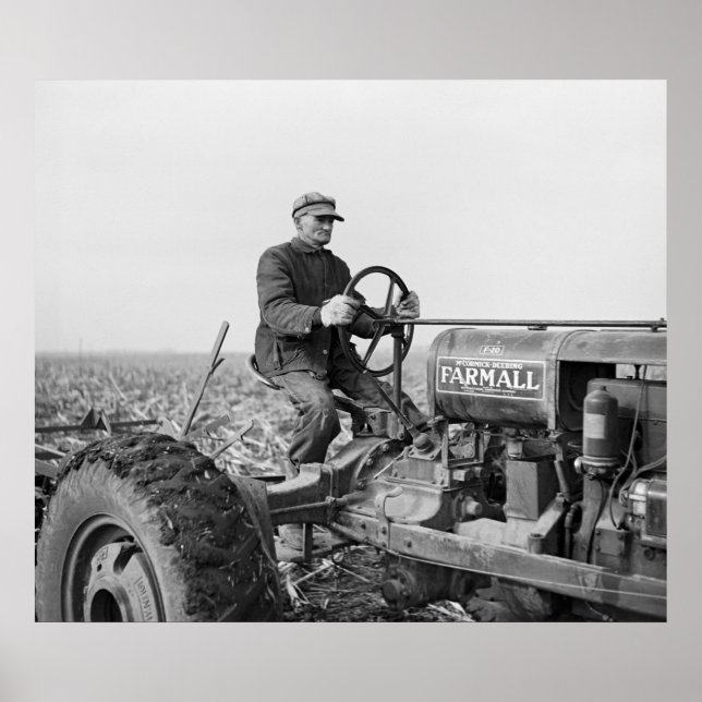 Trusty Old Tractor, 1930er Poster (Vorne)