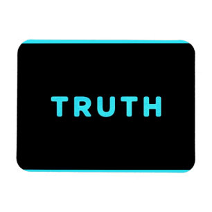 TRUTH EONESTY INTEGRITY MOTTO MOTIVIEREND EXPRESS MAGNET