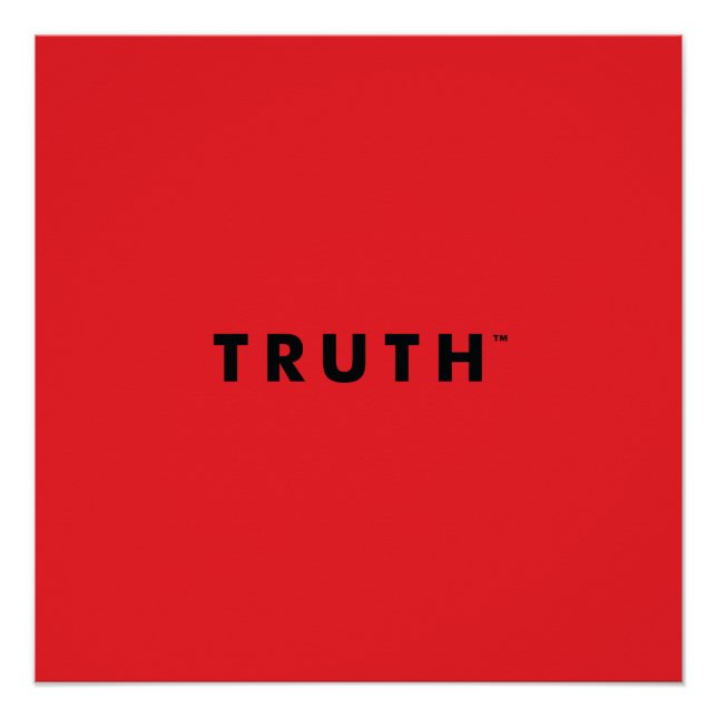 TRUTH Perfect Poster (Vorderseite)