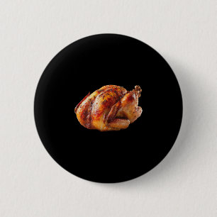 Truthahn Erntedankfest Lustiges Essen Kostüm Hallo Button