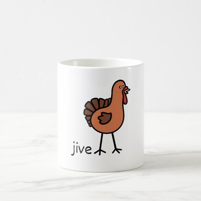  Truthahn Jive  Kaffeetasse (Mittel)