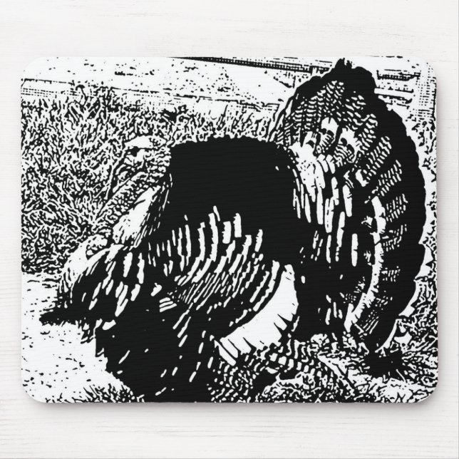 Truthahn Mousepad (Vorne)