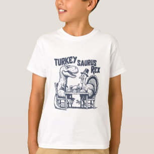 Truthahn Saurus Rex Lustiger Dinosaurier T-Rex Tru T-Shirt