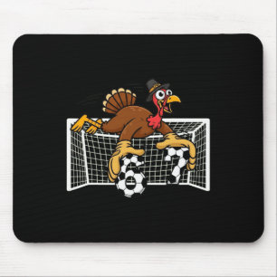 Truthahn Torwart Fußball 67 Sechs Sieben Jungen Th Mousepad