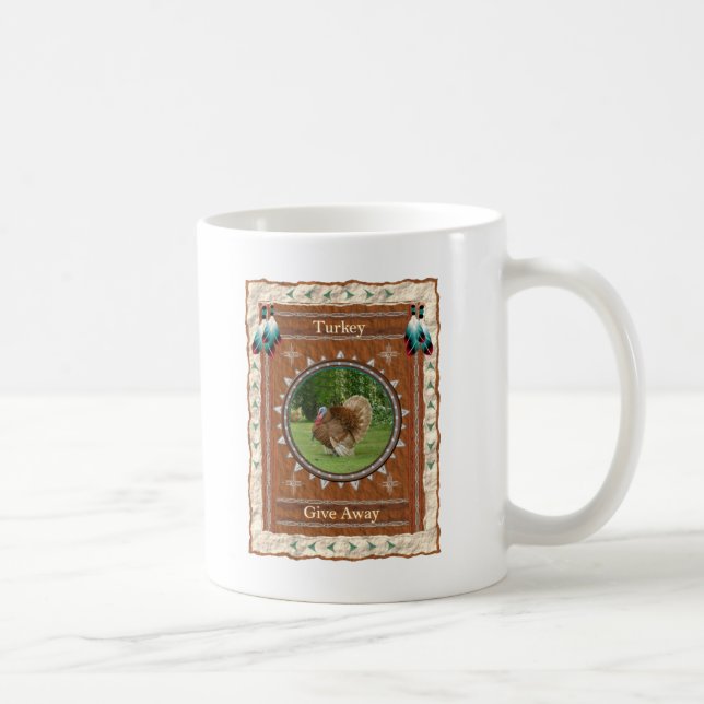 Truthahn Verschenke Energie Kaffeetasse (Rechts)