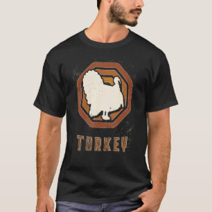 Truthahn Vintage Retro Klassische Tierliebe T-Shirt