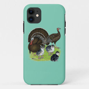 Truthahnnormale Bronze-Familie Case-Mate iPhone Hülle