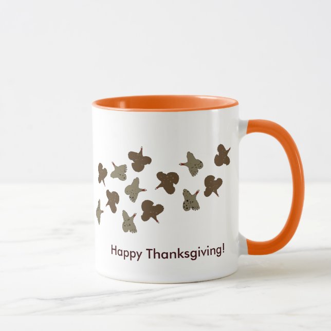 Truthühner Tasse (Rechts)