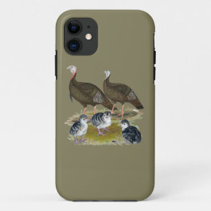 Truthühnerfamilie Eastern Wild Case-Mate iPhone Hülle