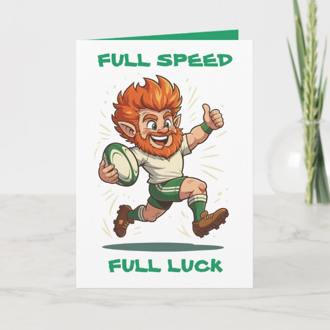 Try Line St Patricks Match Day Charge Karte (Vorderseite)