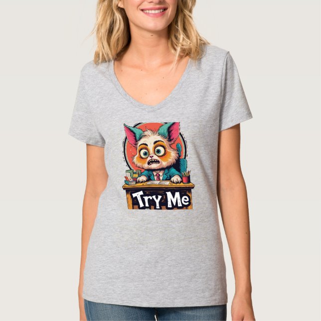 Try Me Tshirt (Vorderseite)