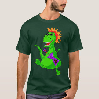 Tryannosaurus Felsen-Stern-T - Shirt