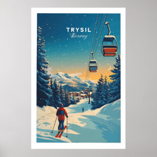 Trysil Druck Norwegen 1 Poster