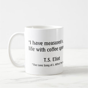 TS Eliot Kaffeetasse