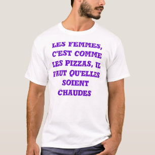 TS FRAUEN WARME PIZZAS T-Shirt