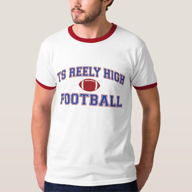 TS Reely hohe FUSSBALL Farbe T-Shirt (Vorderseite)