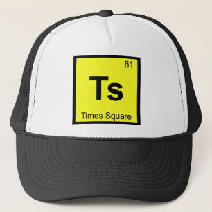 Ts - Times Square New York City Chemisches Symbol Truckerkappe