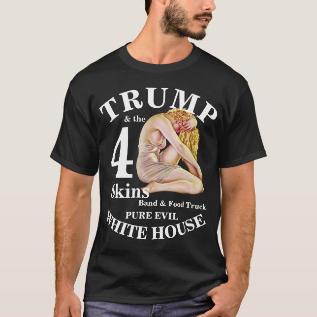 TSA DHS FV CHICAGO-STIL DEEP-DISH-ESSENSTRAßENWAGE T-Shirt (Vorderseite)